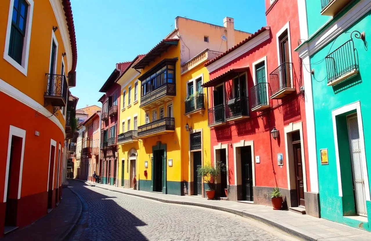 Salvador coastline in Bahia, Brazil