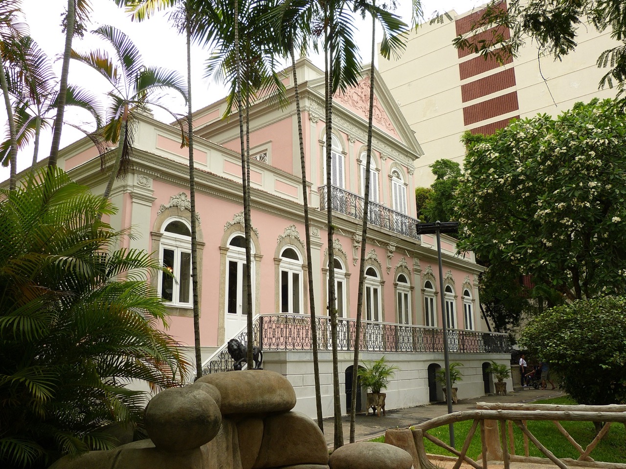 Casa de Rui Barbosa in Botafogo, a historic residence preserved as a house museum.